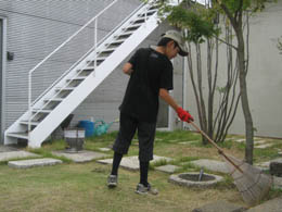 芝刈り
