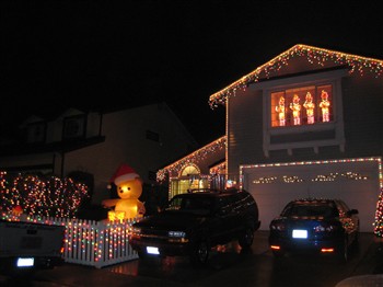 Christmas Lights in San Carlos