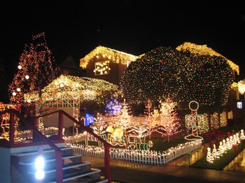 Christmas Lights in San Carlos