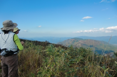 鉢伏山頂上より