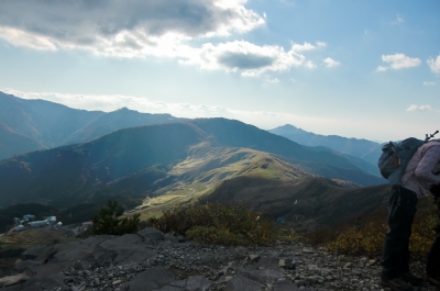 鉢伏山頂上よりハチ高原