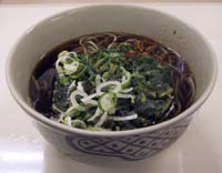 松そば 春菊
