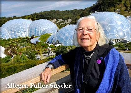 allegra fuller snyder at Eden Project