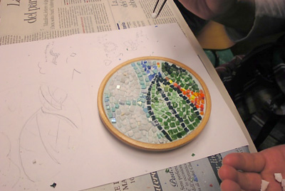 モザイク 作品