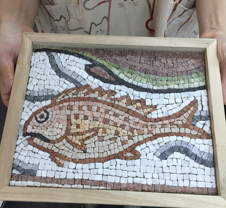 代々木モザイク教室 魚