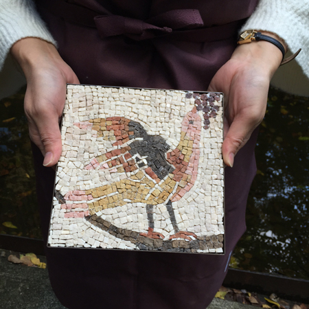 等々力 鳥モザイク
