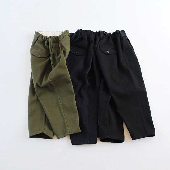 Firmum 高密度ヘビートリコチン テーパードワイドパンツ Dimple Blog