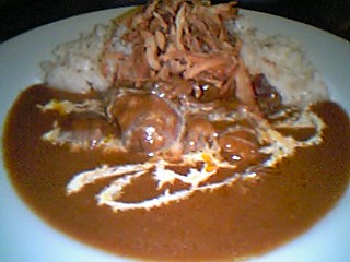 Riz Cafe 仔羊のカレー