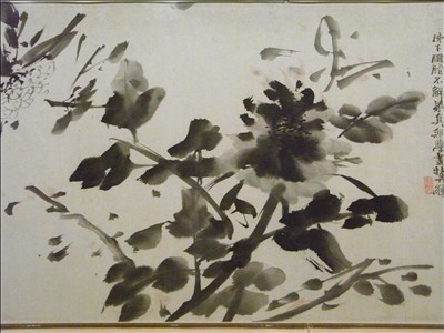 徐渭「花卉図巻」(上海博物館蔵)
