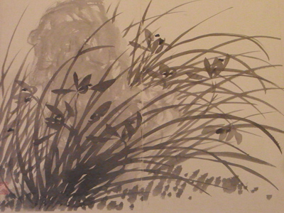 蘇州博物館 羅聘「蘭画冊」