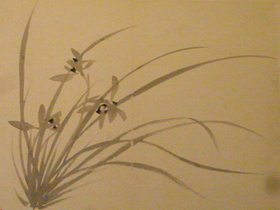 蘇州博物館 羅聘「蘭画冊」