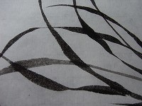 紙・筆と画蘭