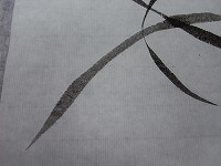 紙・筆と画蘭