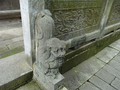 羅東舒祠の蛟龍
