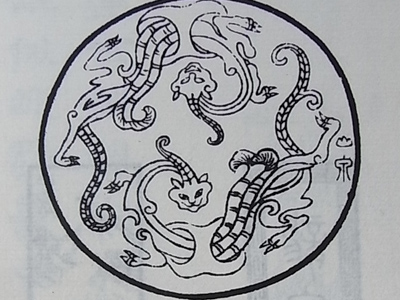 羅東舒祠の蛟龍
