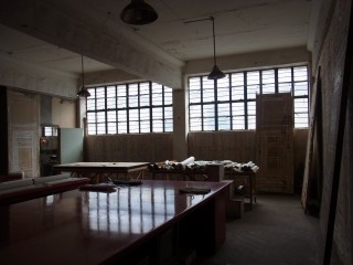 加工紙の工場