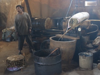 徽州の搾油工場