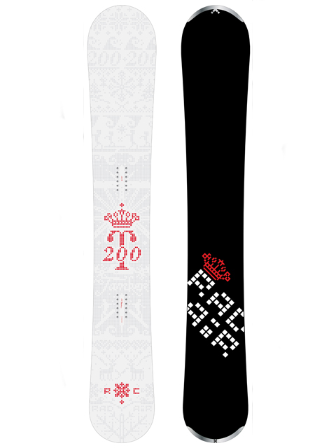 RADAIR Snow board ラッドエアースノーボードタンカー182