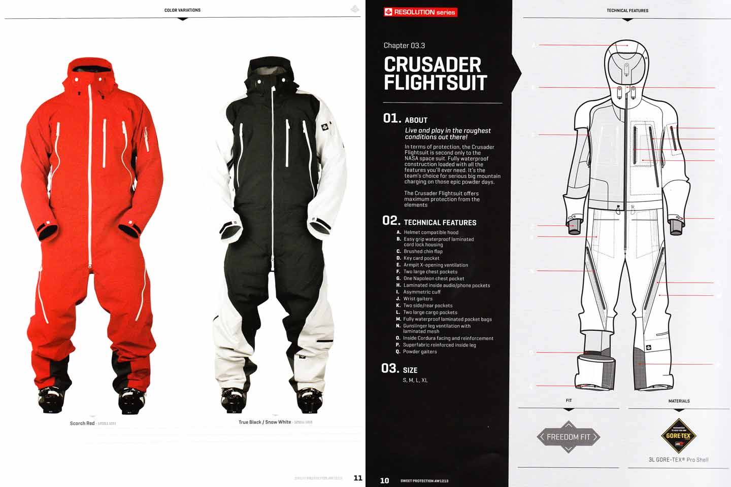 Biete] Sweet Protection Crusader FLightsuit Onepiece Overall  Teletubby-Anzug Grau-Orange L
