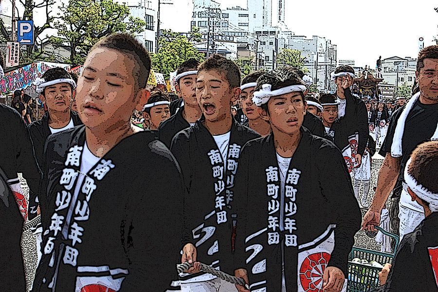 豪快 岸和田だんじり祭 13年 おばあの旅日記