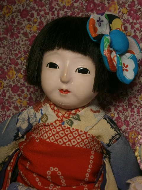 小さな市松人形 美羽亜子 | 和ビスクドール 着物ビスク そして市松人形