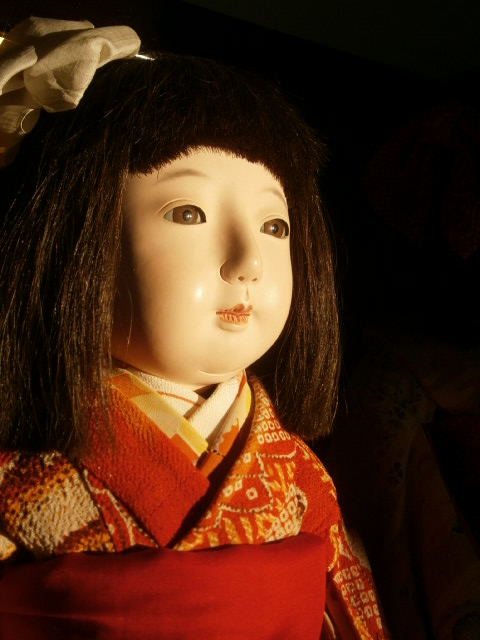 市松人形 銘 一光人形師作 梅さん62cm | 和ビスクドール 着物ビスク