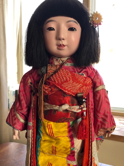 市松人形 １２号 桜國 アンティークドール ビスクドール-