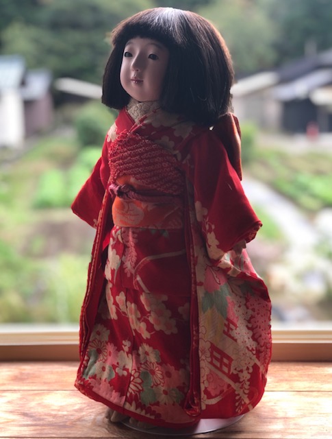 市松人形 豊龍斎 豊龍斎銘市松人形 - 珈琲舎・書肆アラビク