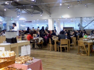 開放的な店内
