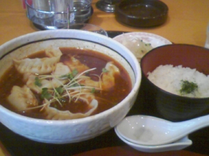 サンラータン餃子セット