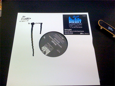 DJ Mr.FLESH 10inch design by cover