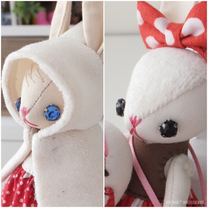 ☆ハンドメイドぬいぐるみ☆ こんぺいとうちゃん☆ うさぎ ミニ  