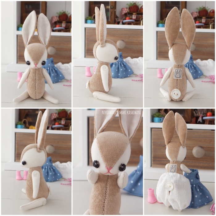 オーダー♪ 妖精チビうさぎ / custom-made fairy little bunny | nikomaki*gallery