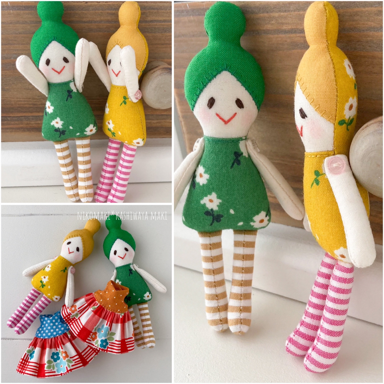 小さいお団子ちゃんのぬいるぐみと苺のかぶり物 / Odango-chan 小さいお団子ちゃんのぬいるぐみと苺のかぶり物 / Odango-chan