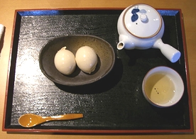 アイスとほうじ茶