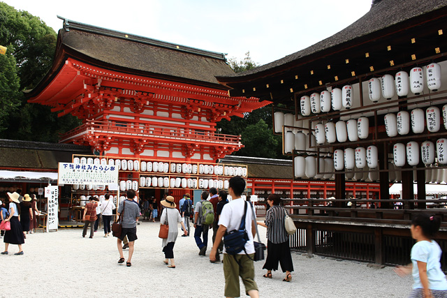 足つけ神事の入り口 足つけ神事の入り口