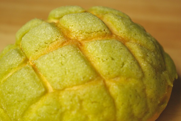 抹茶メロンパン