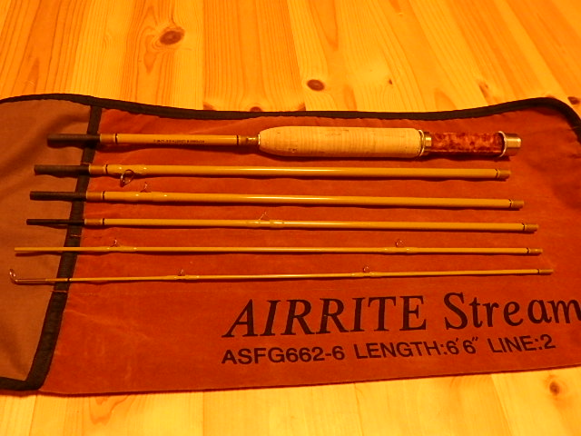 ASFG662-6 フライロッド AIRRITE 6'6\" 6'6/ ASFG662-6 フライロッド AIRRITE ロッド