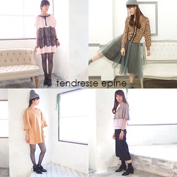大人ガーリー系ファッション通販テンドレスエピーヌ ネットショップ