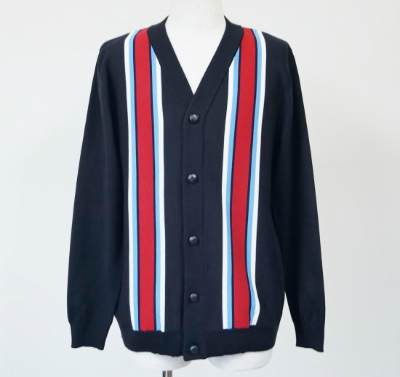 ☆NEVERTRUSTのストライプカーディガン☆ | ROCKET SHIP Blog 