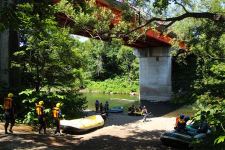 rafting