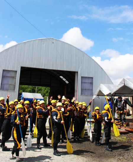 rafting