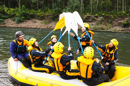 rafting