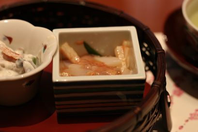 イカと酒盗のあえもの
