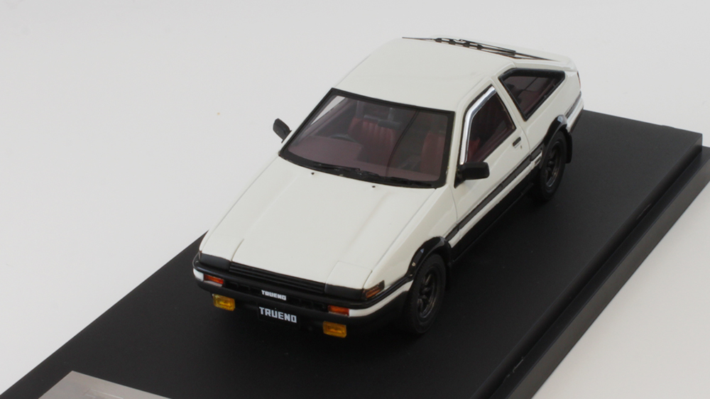 ミニカー　1/43 トヨタ スプリンタートレノ AE86 GT APEX スポーツホイール(ホワイト) [PM4333WK] MARK43】1/43 トヨタ スプリンタートレノ （AE86） GT APEX
