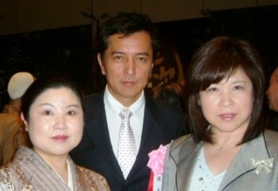 榎木孝明さんと記念写真