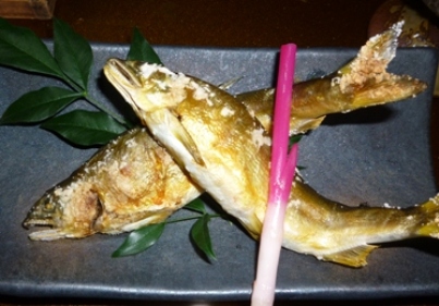 鮎の塩焼き