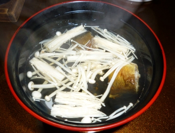 鮎入りのお吸い物