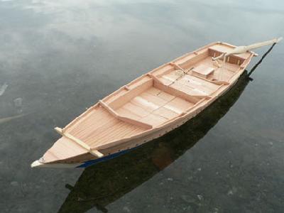 1/10 土佐和船 二十尺チヌ釣舟　〔和船木製キット〕 土佐和船 二十尺チヌ釣り舟木製キット | ベストコレクター