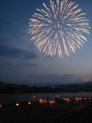 時又灯ろう流し
